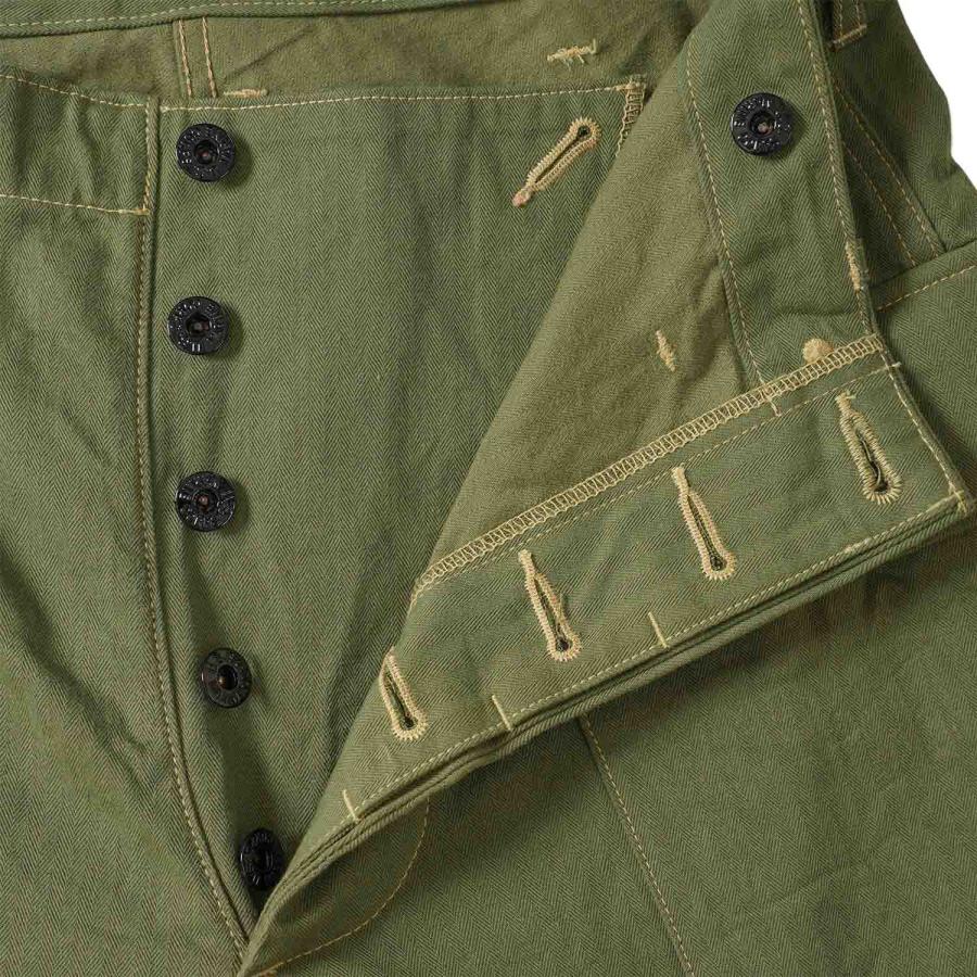 BUZZ RICKSON'S バズリクソンズ パンツ U.S. MARINE CORPS M-1944 HERRINGBONE PANTS SHORT LENGTH BR42501 | BUZZ RICKSON'S | 05