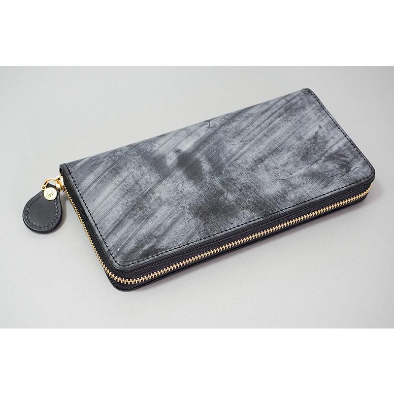 チャップリン　長財布グレー ZERO OnlineShop,レザーアイテム,ロングウォレット | ろーぐす