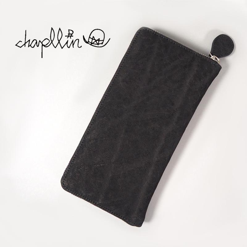 つ*さ様 chapllin chapllin CPW-RZ-EL-BK 美品 chapllin チャップリン ロングウォレット 