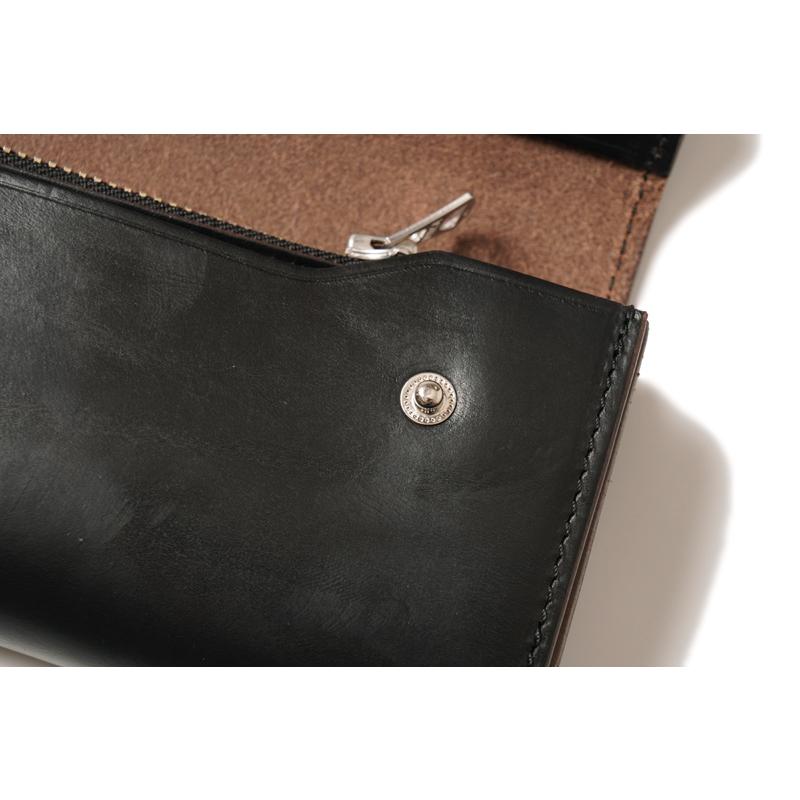 chapllin チャップリン ロングウォレット クロムエクセルレザー