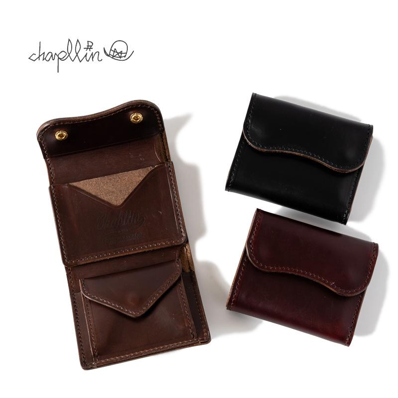 chapllin チャップリン ミニウォレット クロムエクセルレザー CPW-FLAP