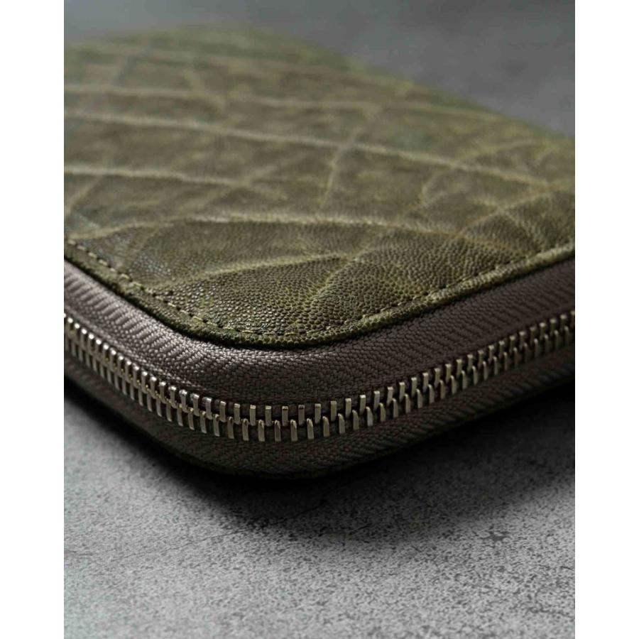 chapllin チャップリン ミドルウォレット “ELEPHANT LEATHER