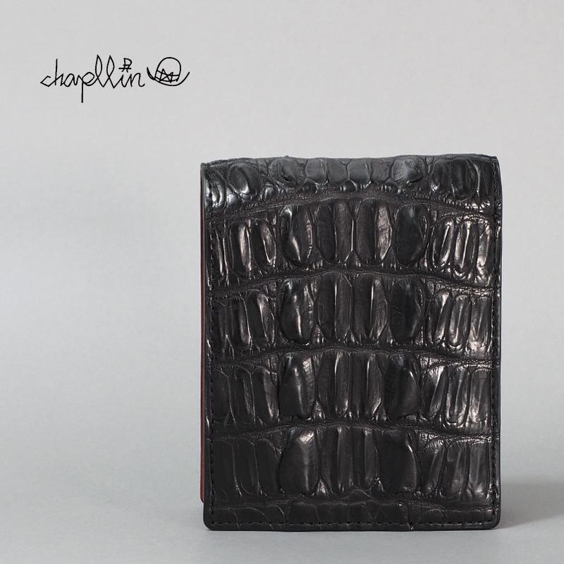 chapllin チャップリン ショートウォレット “CROCODILE LEATHER SHORT
