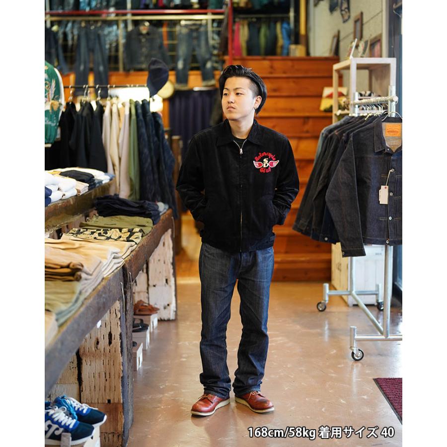 希少デザイン☆茄子紺】OLDSTUSSY 刺繍ロゴ コーデュロイジャケット 