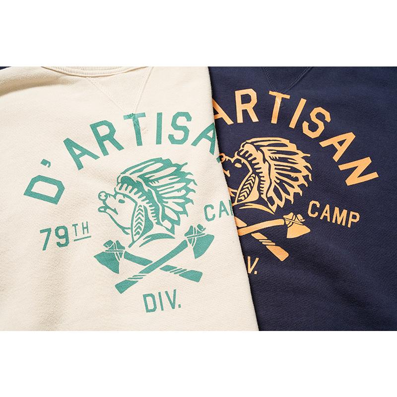 Camp D'Artisan スウェット STUDIO D'ARTISAN ステュディオ・ダルチザン スウェット