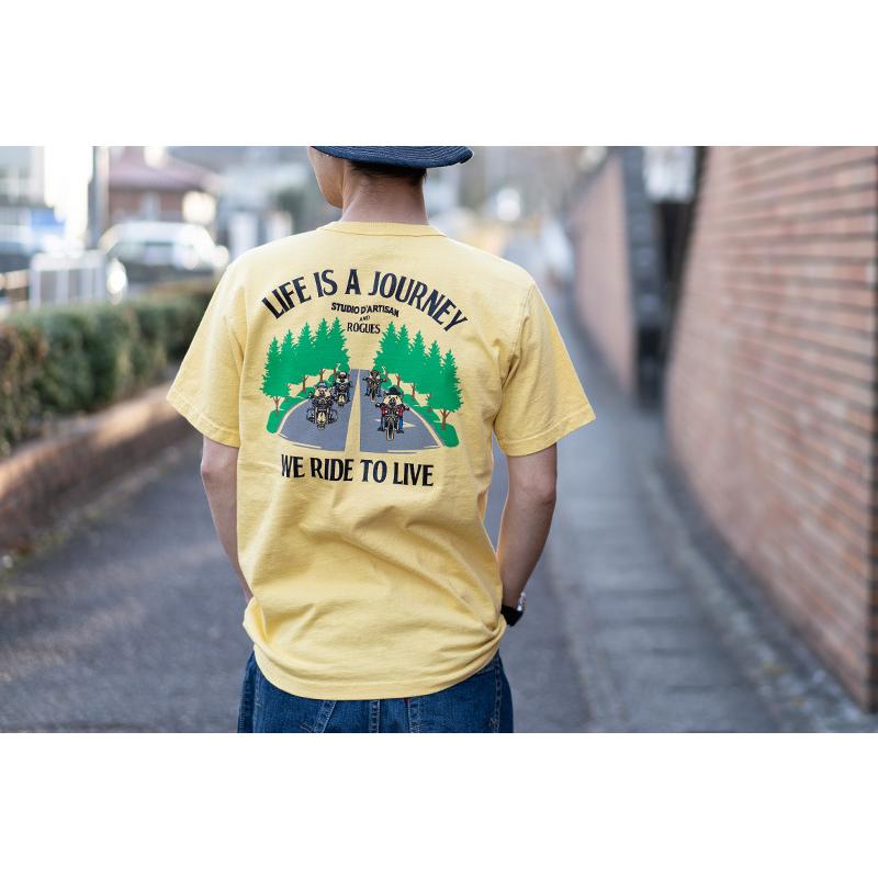 STUDIO D'ARTISAN ステュディオ・ダルチザン 半袖Tシャツ ろー STUDIO D'ARTISAN ステュディオ・ダルチザン 半袖Tシャツ ろー