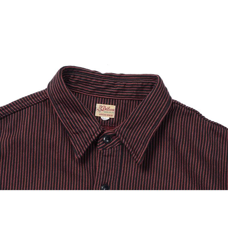 DELUXEWARE デラックスウエア 長袖 シャツ “HICKORY NEL SHIRT” HV-01