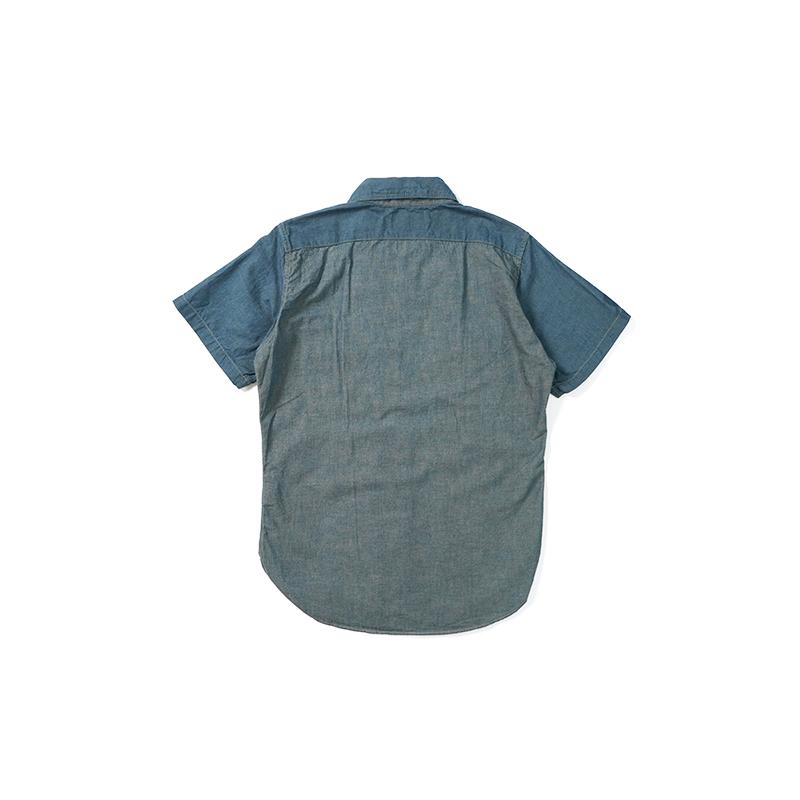 DELUXEWARE デラックスウエア 半袖 シャツ “SHORT CHAMBRAY” WWS-25