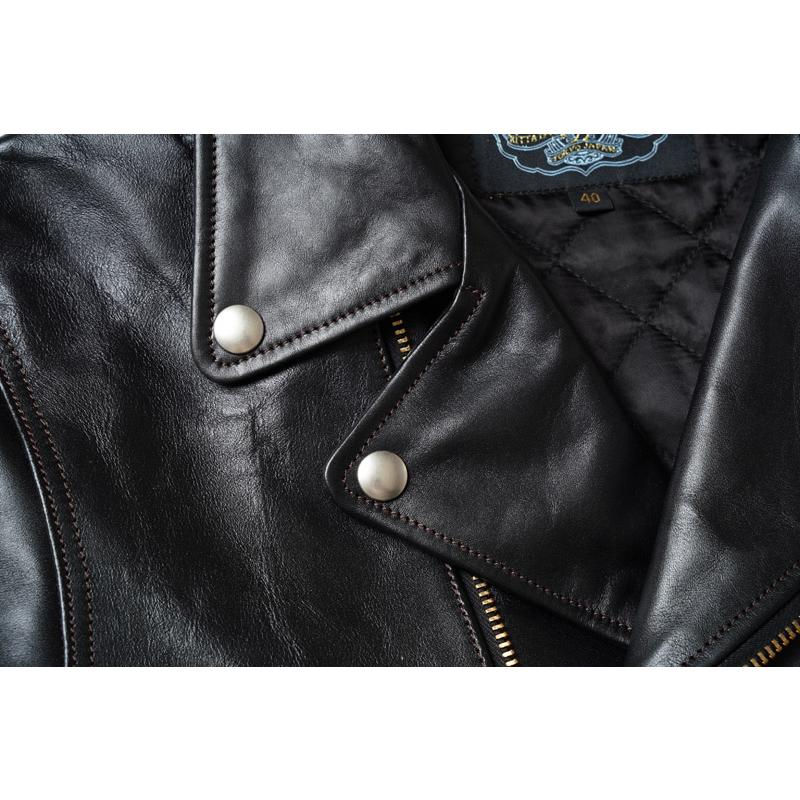 DOUBLE HELIX ダブルヘリックス レザージャケット "Deviant Black" RC0801の画像