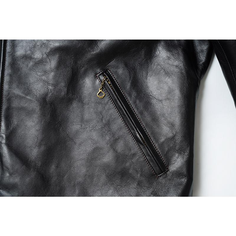 DOUBLE HELIX ダブルヘリックス レザージャケット "Deviant Black" RC0801の画像