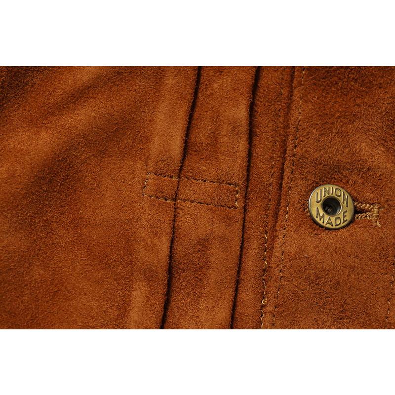 ダブルヘリックス　スエードジャケット 44 DOUBLE HELIX ダブルヘリックス レザージャケット 