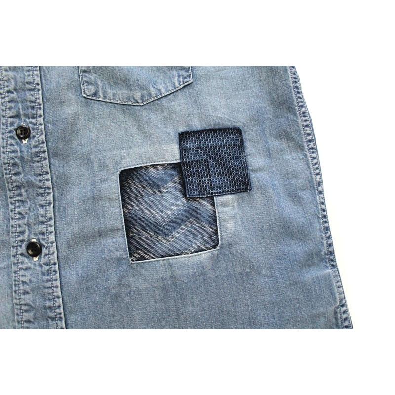 FDMTL ファンダメンタル シャツ DENIM SHIRT 3YR 