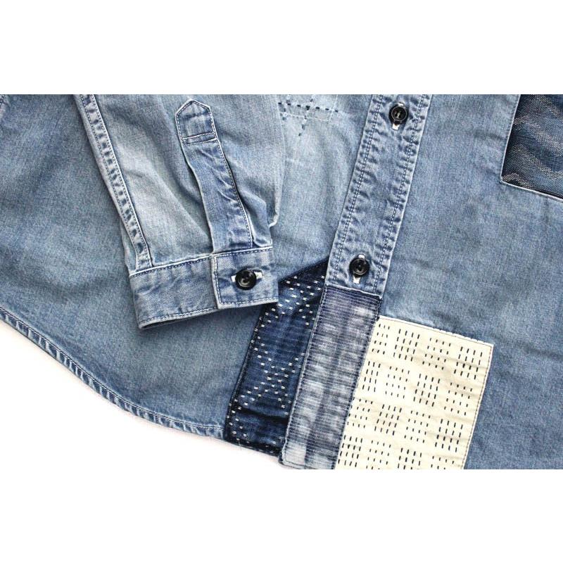FDMTL ファンダメンタル シャツ DENIM SHIRT 3YR 