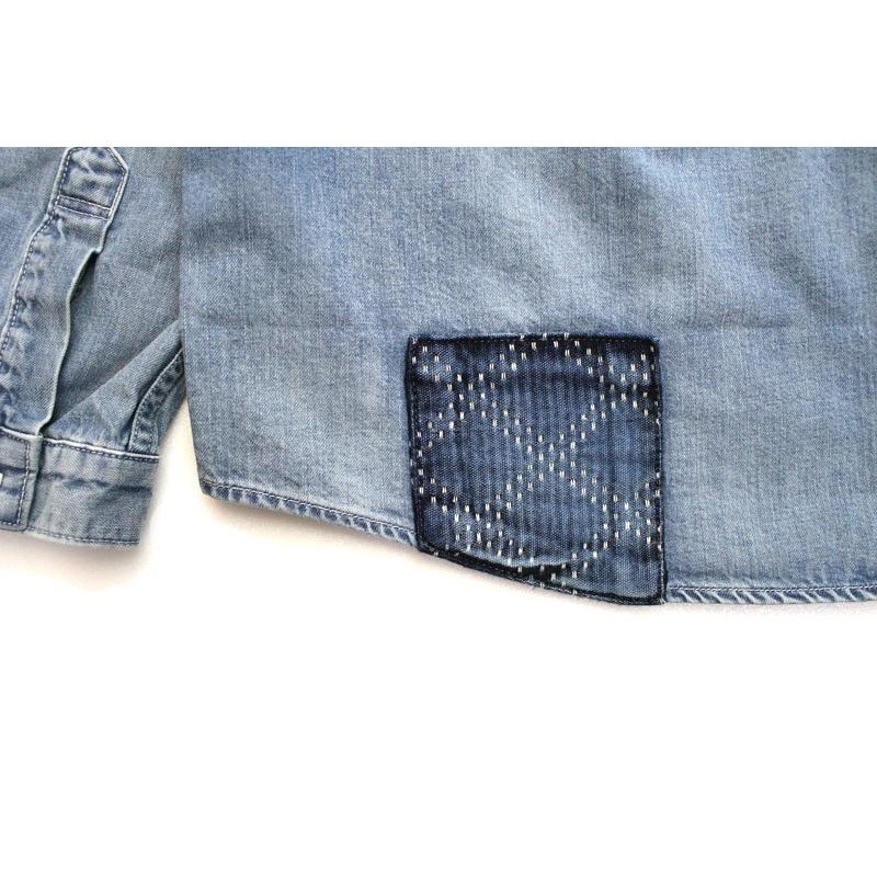 FDMTL ファンダメンタル シャツ DENIM SHIRT 3YR 