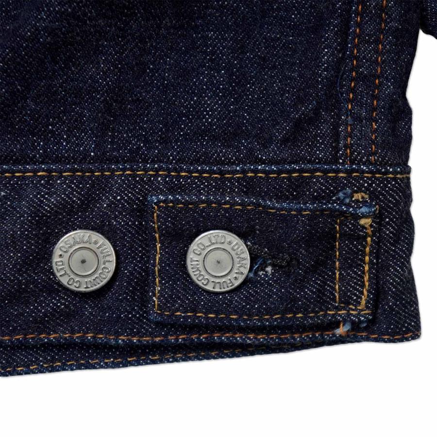 FULLCOUNT フルカウント FULLCOUNT×彫だい  デニム ジャケット  “CLASSIC TATTOO EMBROIDERY TYPE 2nd DENIM JACKET 13.7oz”  ONE WASH  2102E | FULLCOUNT | 11