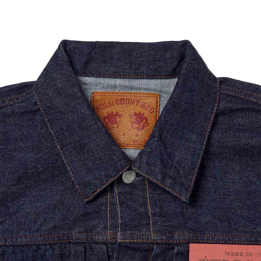 FULLCOUNT フルカウント FULLCOUNT×彫だい  デニム ジャケット  “CLASSIC TATTOO EMBROIDERY TYPE 2nd DENIM JACKET 13.7oz”  ONE WASH  2102E | FULLCOUNT | 02