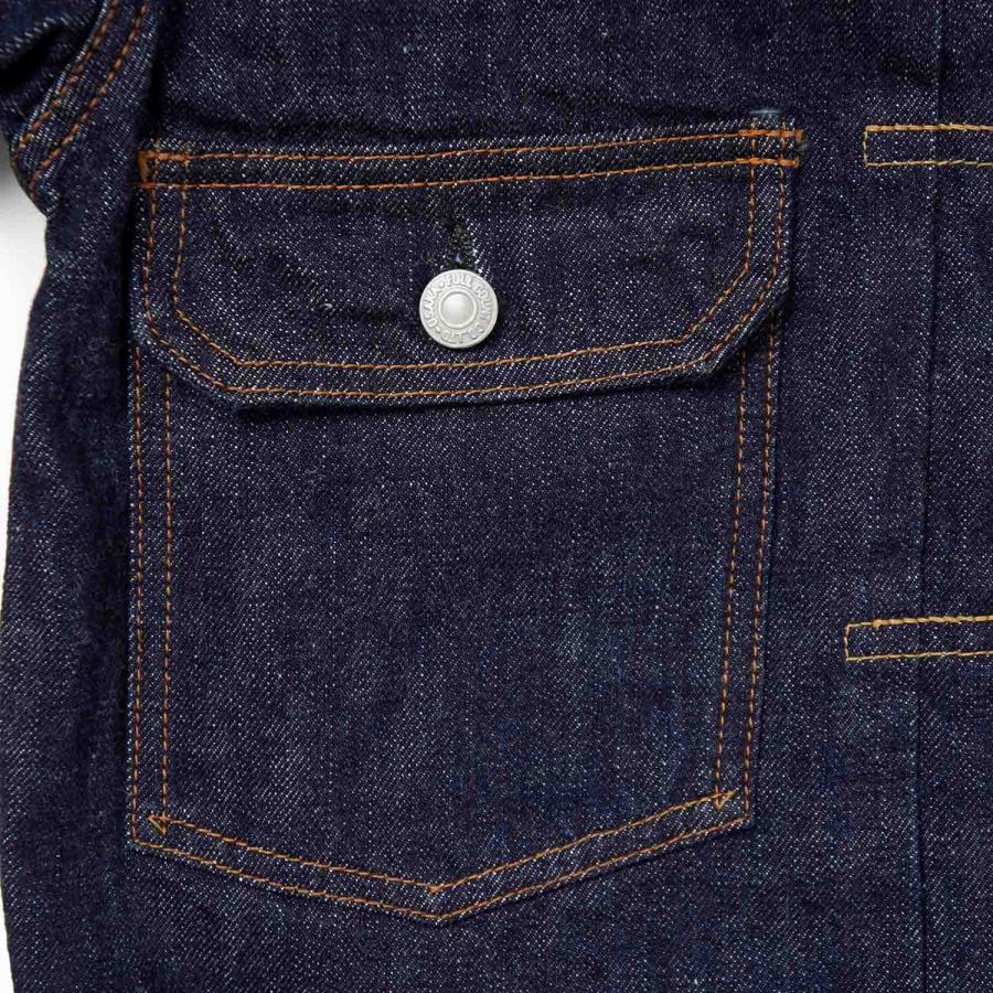 FULLCOUNT フルカウント FULLCOUNT×彫だい  デニム ジャケット  “CLASSIC TATTOO EMBROIDERY TYPE 2nd DENIM JACKET 13.7oz”  ONE WASH  2102E | FULLCOUNT | 03