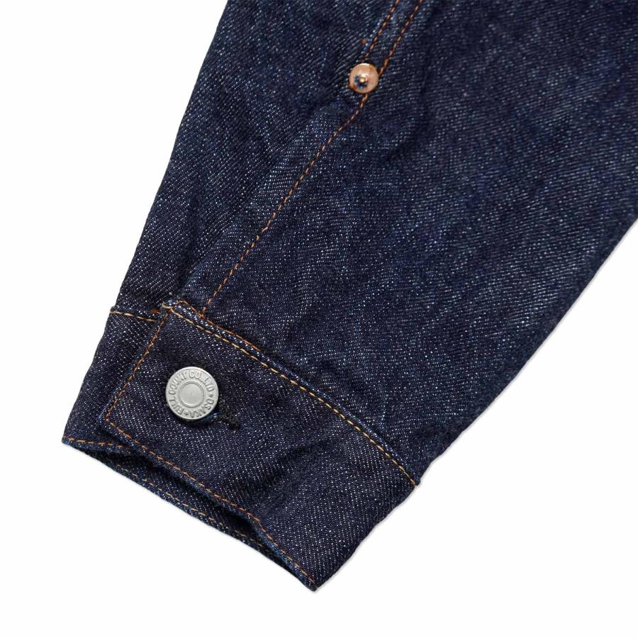 FULLCOUNT フルカウント FULLCOUNT×彫だい  デニム ジャケット  “CLASSIC TATTOO EMBROIDERY TYPE 2nd DENIM JACKET 13.7oz”  ONE WASH  2102E | FULLCOUNT | 05