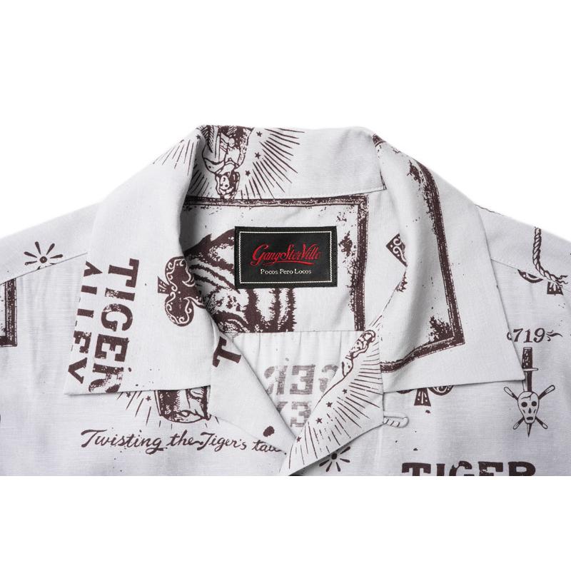GANGSTERVILLE ギャングスタービル 長袖 シャツ “TIGER ALLEY