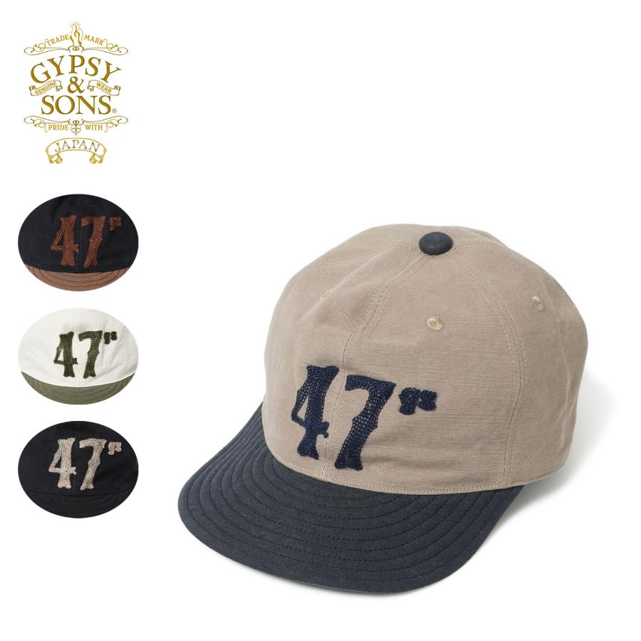 帽子 Gypsy&sons 47 Two tone Cap 2025 GYPSY&SONS ジプシー & サンズ 帽子 キャップ 