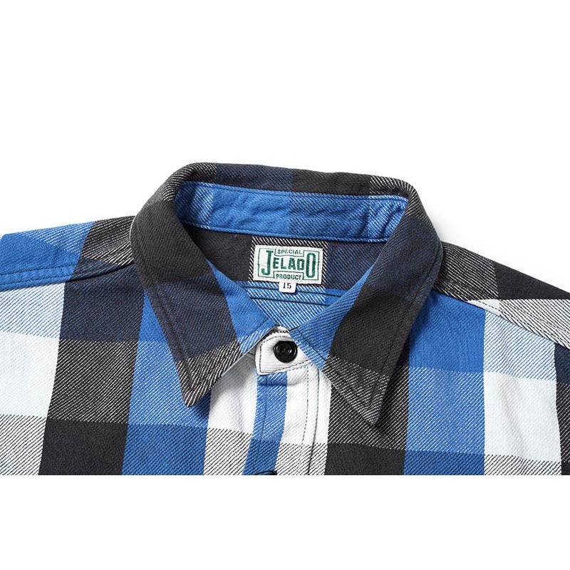 JELADO ジェラード 長袖 シャツ “Unionworkers Shirt Short” JP82125
