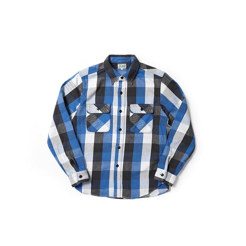 JELADO ジェラード 長袖 シャツ “Unionworkers Shirt Regular Over Sea 