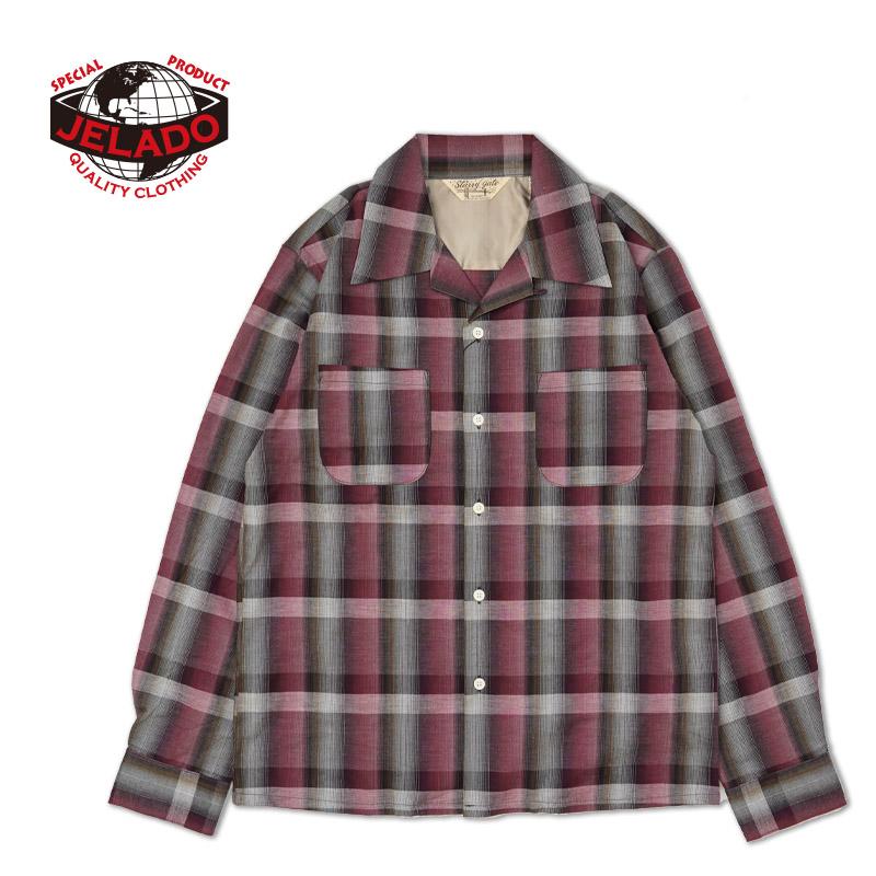 ジェラード　Mサイズ JELADO ジェラード 'Westcoast'オンブレチェックシャツ EASY