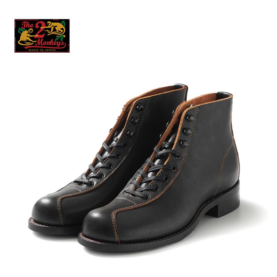 The 2 Monkeys ザ ツーモンキーズ 靴 ブーツ “The RANDONNEE Gunmetal