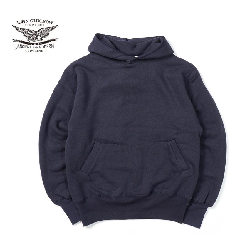 【美品】John Gluckow Lot JG-CS12 パーカー 38(S) WAREHOUSE JOHN GLUCKOW ジョングラッコー スウェット パーカー Lot JG