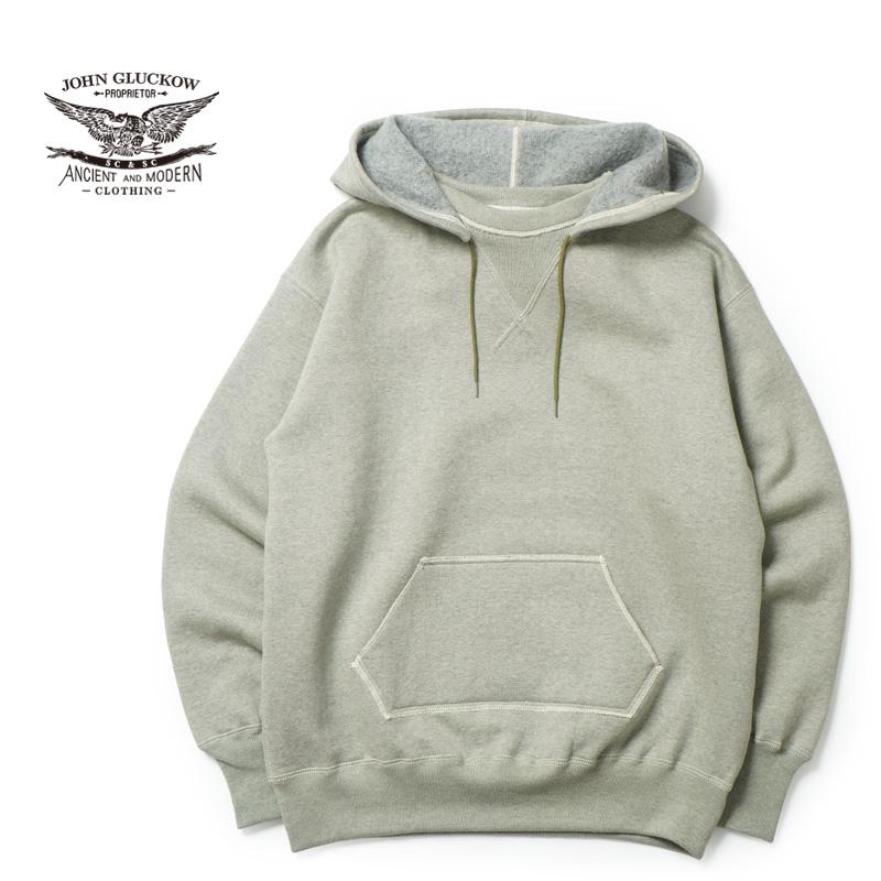 WAREHOUSE JOHN GLUCKOW ジョングラッコー スウェット パーカー Lot JG 