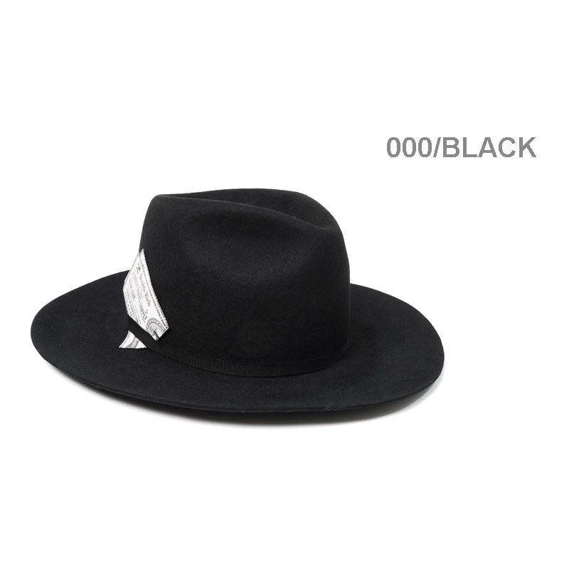 美品　STETSON Mr.FATMAN 7 1/4 ブラック　箱付き　ハット 美品 STETSON Mr.FATMAN 7 1/4 ブラック 箱付き ハット STETSON