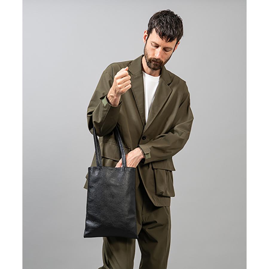 MR.OLIVE ミスターオリーブ トートバッグ WATERPROOF WASHABLE LEATHER "FLAT TOTE BAG" MEDIUM ME636｜rogues｜07