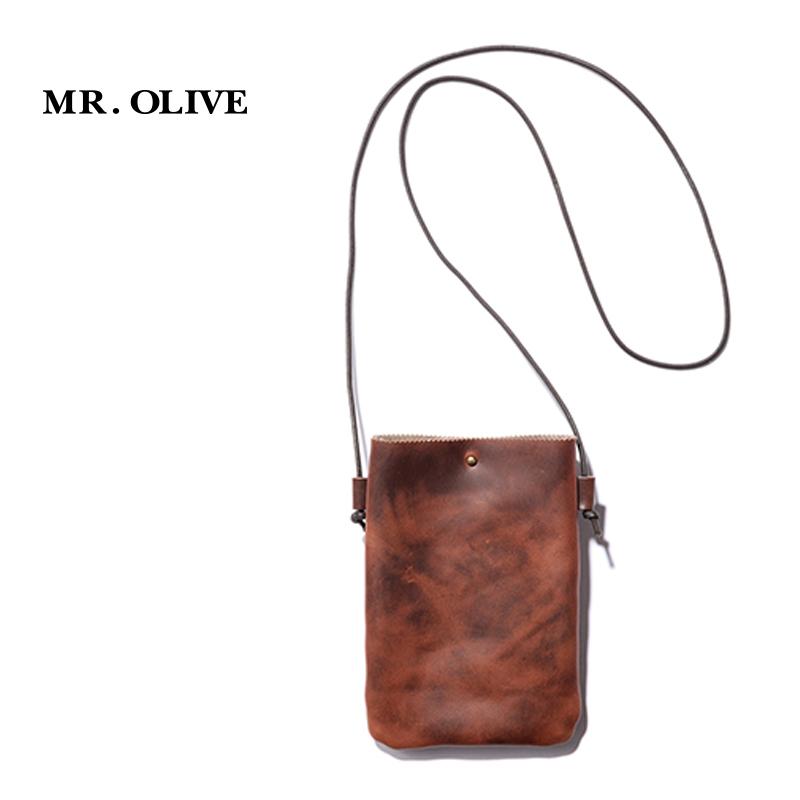 MR.OLIVE ショルダーバッグ サコッシュ 牛革 日本製 日本製