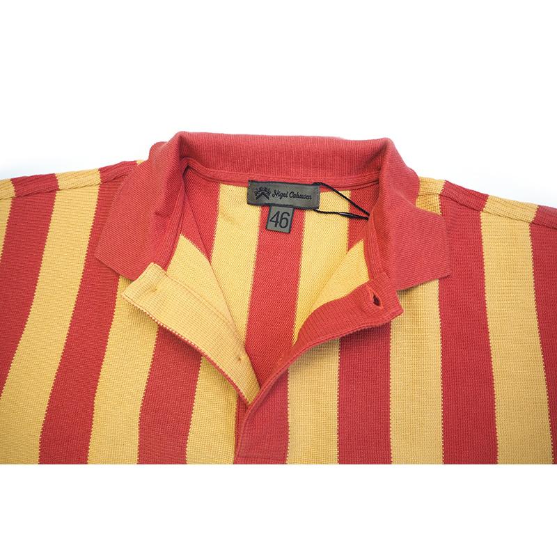 NIGEL CABOURN Nigel Cabourn ナイジェルケーボン 半袖ポロシャツ BIG