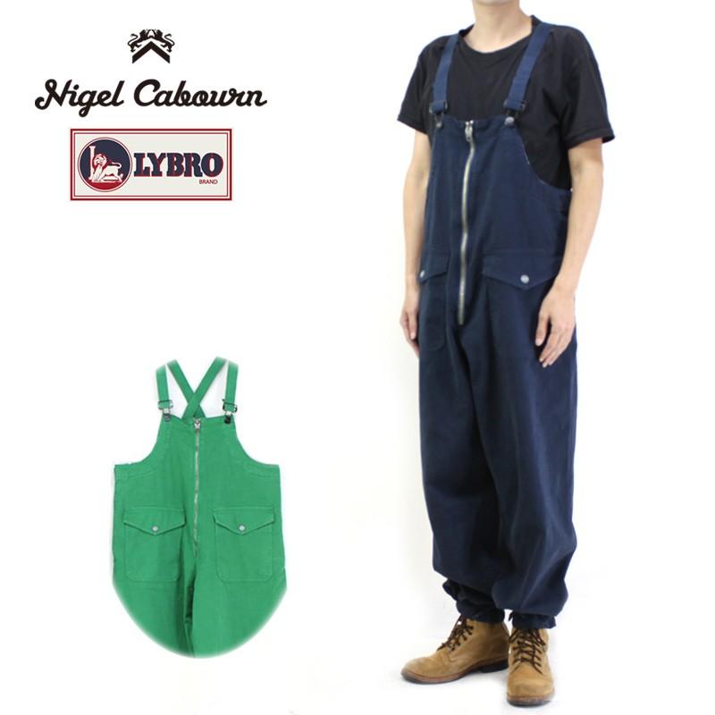Nigel Cabourn ナイジェルケーボン オーバーオール Lybro Deck Wader Cotton Drill Nigel ろーぐす 通販 Yahoo ショッピング