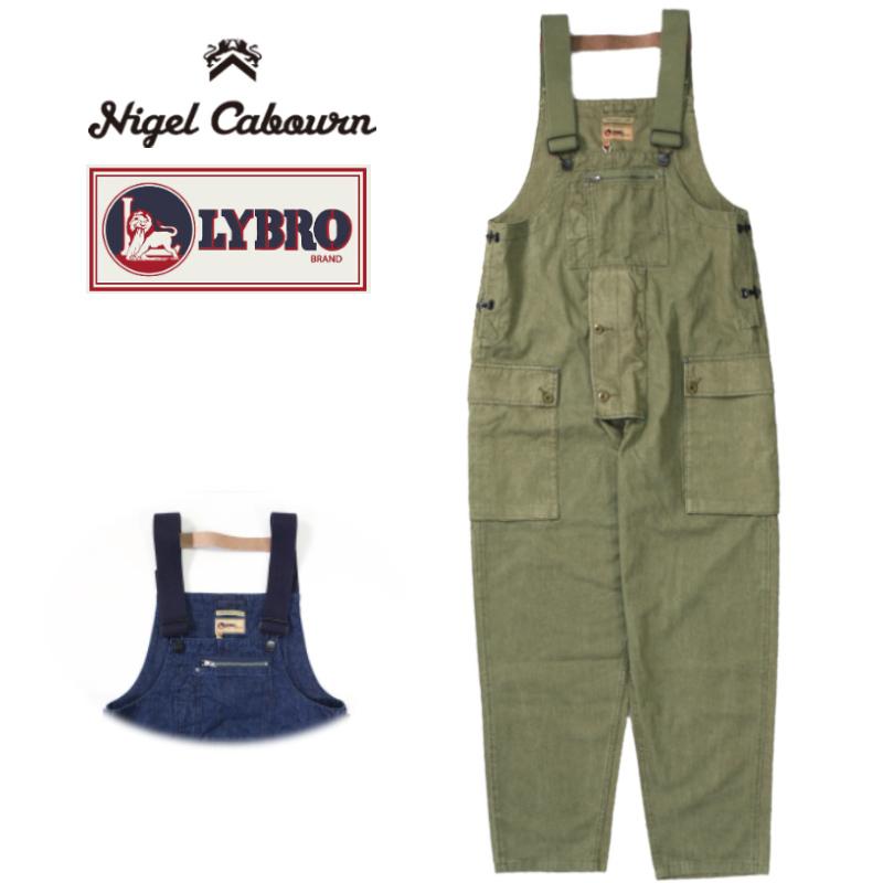 パンツ Nigel Cabourn LYBRO NAVAL DUNGAREE 52*XL Nigel Cabourn LYBRO NAVAL DUNGAREE 52*XL