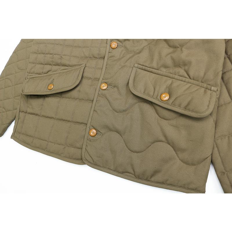 Nigel Cabourn ナイジェルケーボン ジャケット ”LINER JACKET JACQUARD QUILT" 80450030001の画像