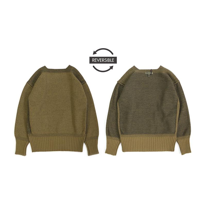 NIGEL CABOURN（ナイジェルケーボン） ニット セーター “RED CROSS