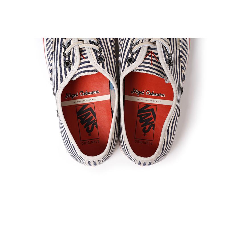 Nigel Cabourn ナイジェルケーボン スニーカー Nigel Cabourn × VAULT by VANS "Authentic LX" 80471262001｜rogues｜06