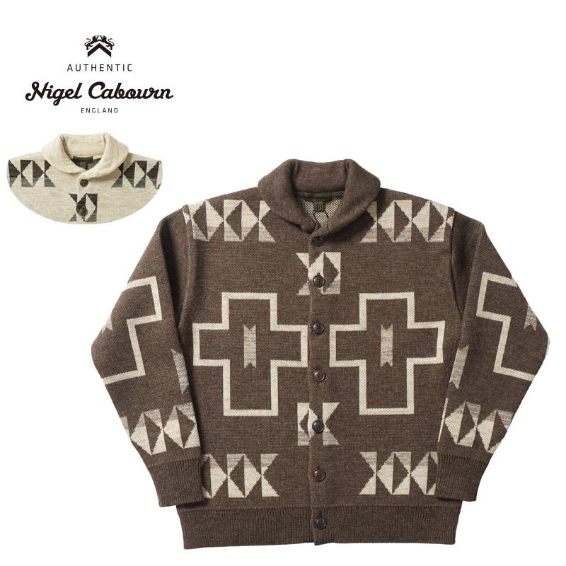 NIGEL CABOURN（ナイジェルケーボン） ニット カーディガン “TRIBAL