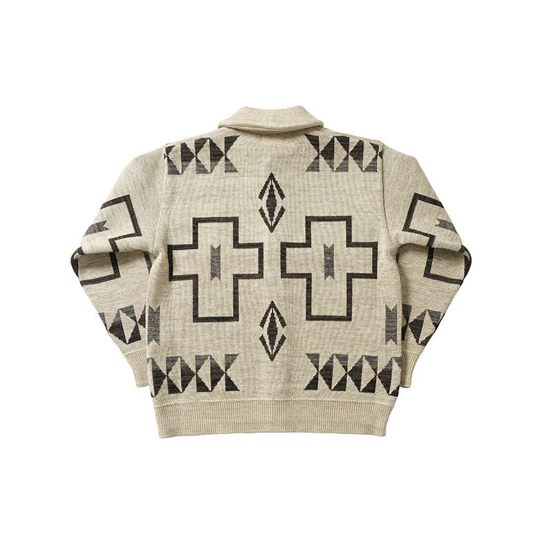 NIgel Cabourn ナイジェルケーボン　ミリタリー　コマンドカーディガン 洋服好きのためのニット 》ZIP LINE CARDIGAN - WOOL