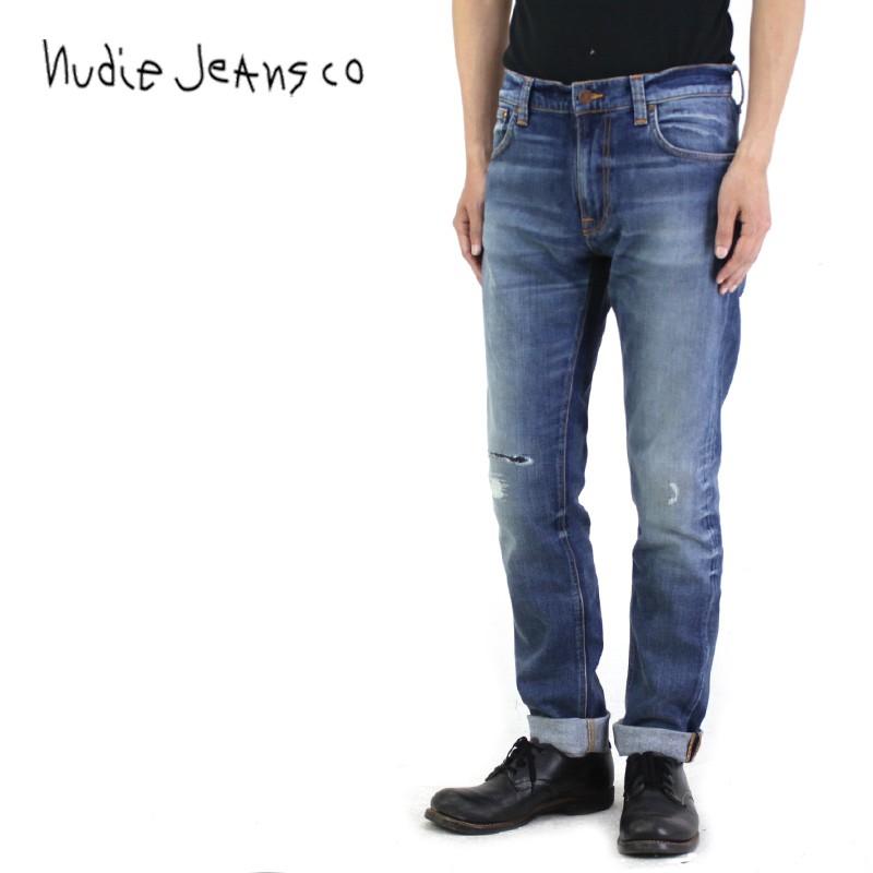 【正規品】Nudie Jeans ヌーディージーンズ デニム パンツ THIN FINN WORN TRUE 113134｜rogues