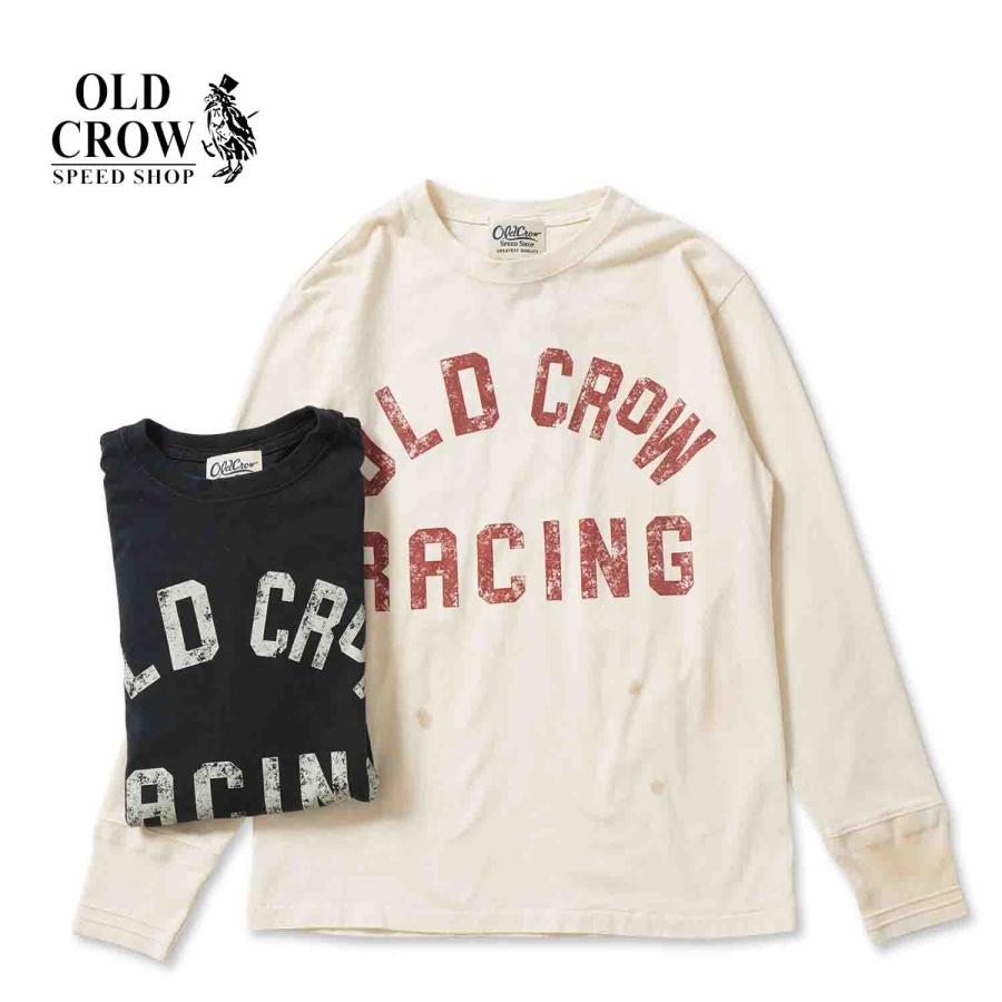 OLD CROW(GLAD HAND) CROW オールドクロウ 長袖 Tシャツ 
