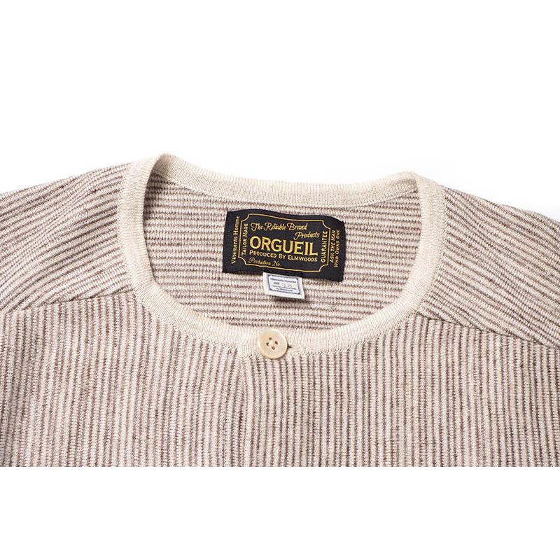 ORGUEIL オルゲイユニット カーディガン Stripe Cardigan OR