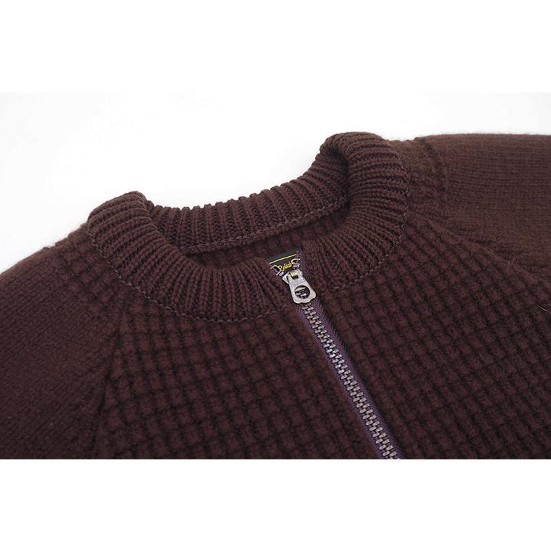 ORGUEIL オルゲイユ ニット・セーター “Zip-Up Command Sweater” OR