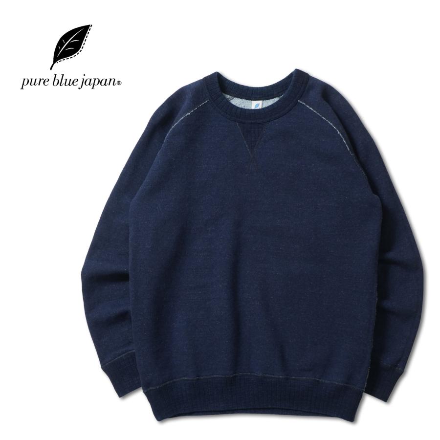 pure blue japan（ピュアブルージャパン） スウェット “Yarn Dyed