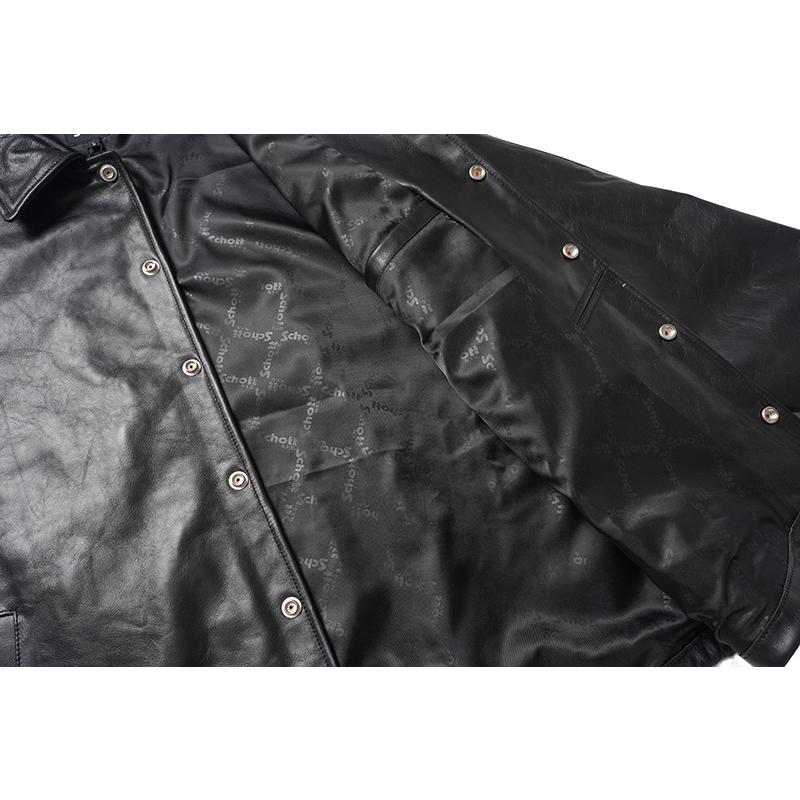 Schott ショット レザー コーチジャケット  "LEATHER COACH JACKET"  782-5950054の画像