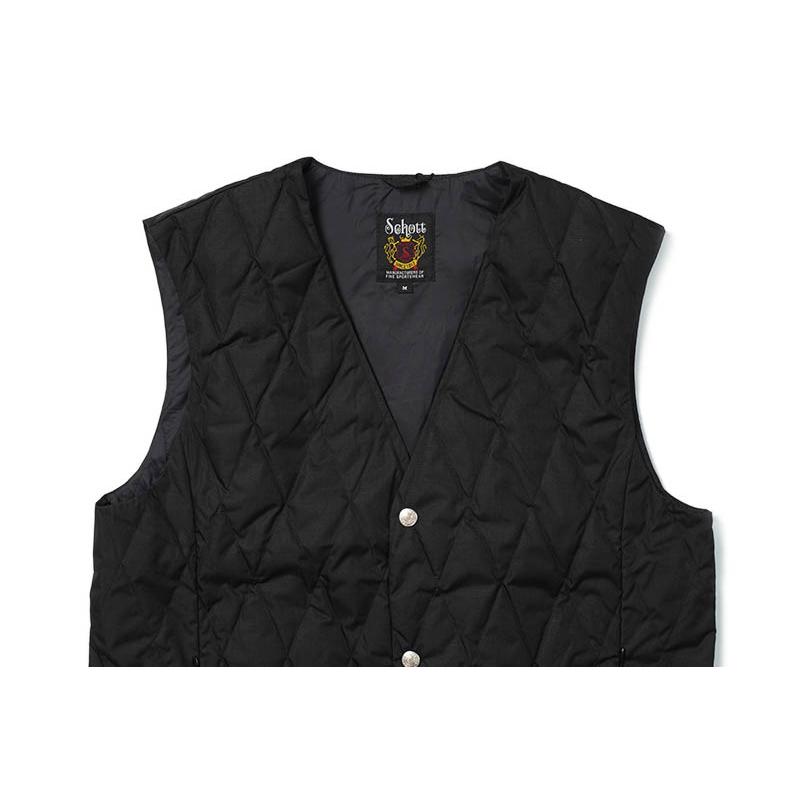 Schott N.Y.C ショット ダウン ベスト Schott N.Y.C ショット ダウン ベスト