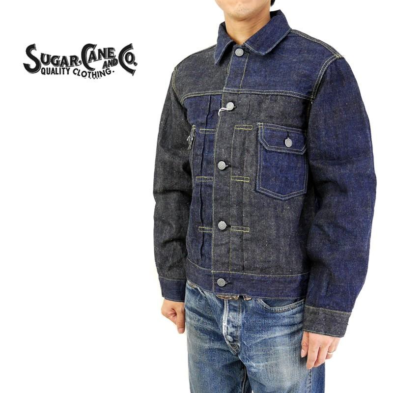 Sugar Cane シュガーケーン ジャケット 砂糖きび 琉球藍混 Hawaii藍混 14ozデニムジャケット Sc Sugarcane Sc ろーぐす 通販 Yahoo ショッピング