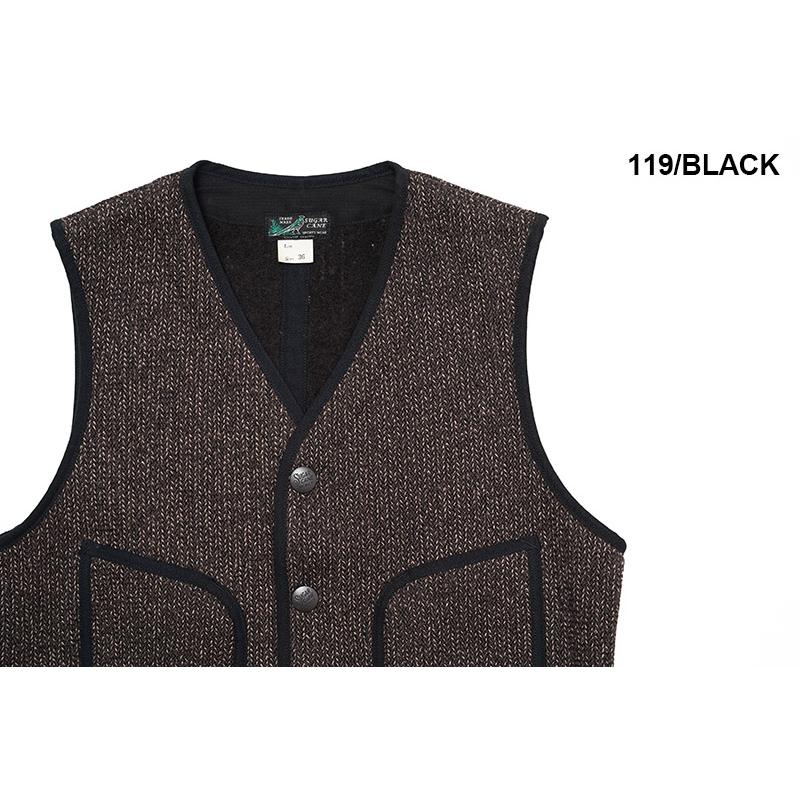 Sugar Cane Beach Cloth Vest size38 ブラウン SUGAR CANE シュガーケーン ベスト “BEACH CLOTH VEST” SC14535